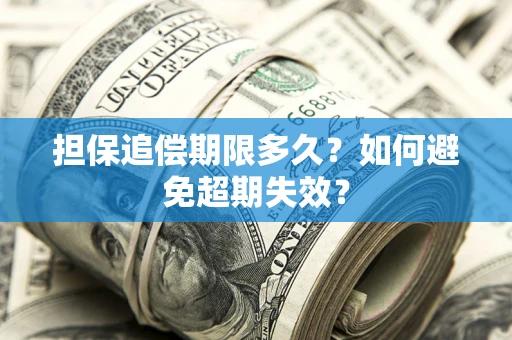 武汉担保追偿期限多久?如何避免超期失效? 武汉担保追偿期限多久?如何避免超期失效?