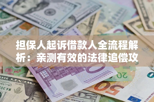 武汉担保人起诉借款人全流程解析：亲测有效的法律追偿攻略