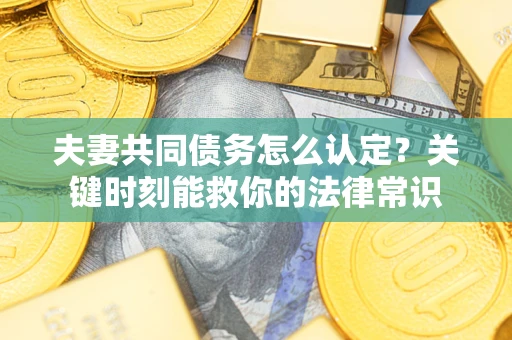 武汉夫妻共同债务怎么认定？关键时刻能救你的法律常识