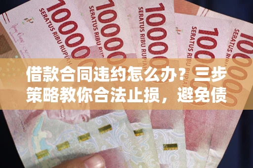 武汉借款合同违约怎么办？三步策略教你合法止损，避免债务危机升级
