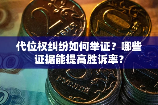 武汉代位权纠纷如何举证？哪些证据能提高胜诉率？