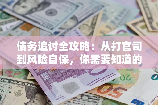 武汉债务追讨全攻略：从打官司到风险自保，你需要知道的法律智慧