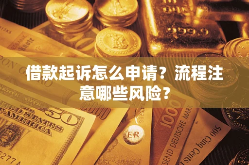 武汉借款起诉怎么申请？流程注意哪些风险？